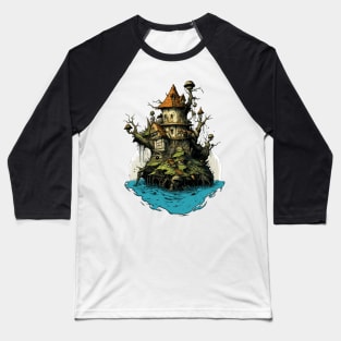 Enigmatic Quarters - Goblincore Charm Baseball T-Shirt